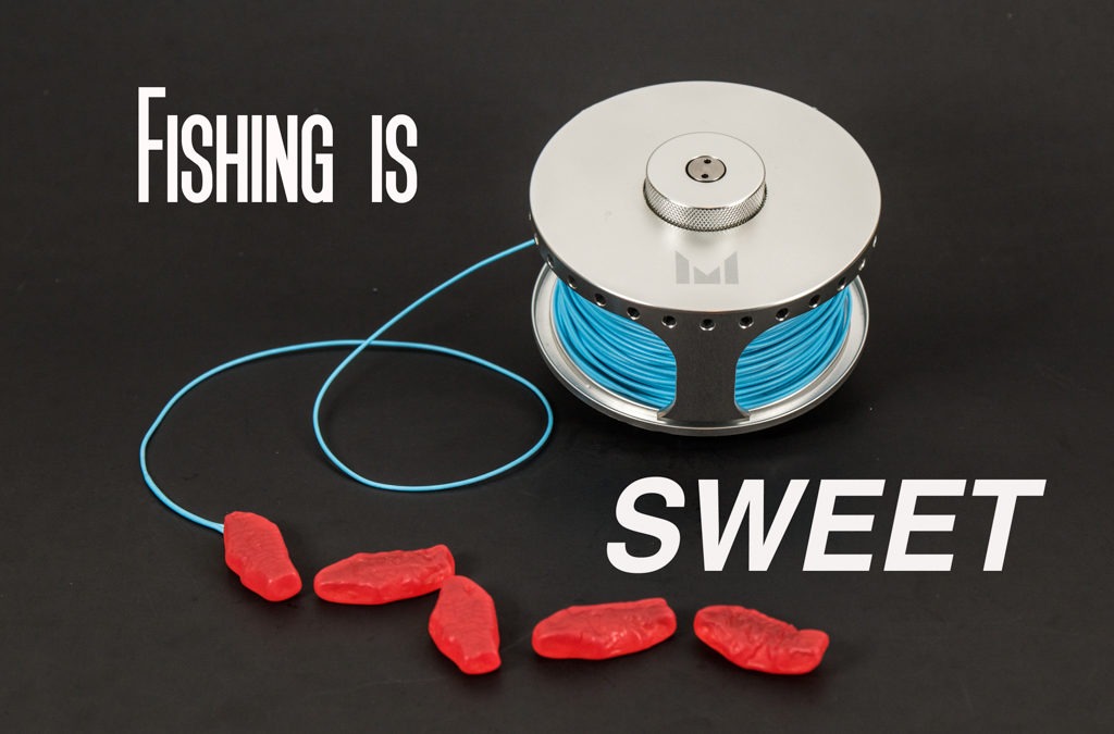 Fishing is Sweet Commercial Photography Ad